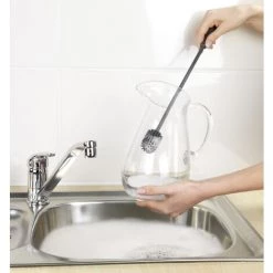 WENKO Goupillon Silicone XL 38cm, Goupillon Biberon, Goupillon Carafe Vin, Gourde Isotherme, Lot De 2 éponges Offertes 10 WENKO Goupillon Silicone XL 38cm, Goupillon Biberon, Goupillon Carafe Vin, Gourde Isotherme, Lot De 2 éponges Offertes -WENKO Soldes 37766403 4