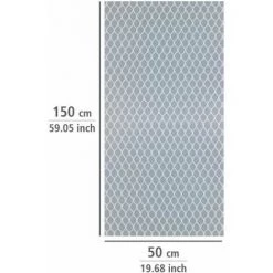 WENKO Fond De Tiroir Anti-dérapant, Protection Tiroir Cuisine, Découpable, Polyester, 50x150 Cm -WENKO Soldes 39490150 5
