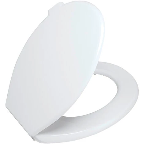 WENKO Abattant WC Mop, Thermoplast, Fixation Plastique Ajustable, Lot De 2 éponges Offertes 6 WENKO Abattant WC Mop, Thermoplast, Fixation Plastique Ajustable, Lot De 2 éponges Offertes – Image 4