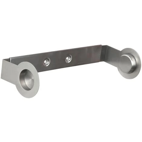 WENKO Porte Essuie Tout Mural Cerri, Dérouleur Sopalin Mural, Acier Inox, 21-33x9x6 Cm, Lot De 2 éponges Offertes 5 WENKO Porte Essuie Tout Mural Cerri, Dérouleur Sopalin Mural, Acier Inox, 21-33x9x6 Cm, Lot De 2 éponges Offertes – Image 3