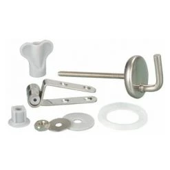 Wenko 290219100 2 Fixations Pour Abattants WC 15 Mm