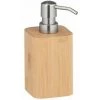 WENKO Distributeur Savon Liquide Bois Bambusa, Capacité 200ml, Bambou, 9,3x16,5x7,2 Cm, Marron 2 WENKO Distributeur Savon Liquide Bois Bambusa, Capacité 200ml, Bambou, 9,3x16,5x7,2 Cm, Marron -WENKO Soldes 40398991 1