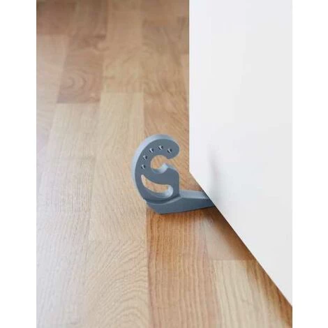 WENKO Multi-STOP Bleu Gris, Bloc Porte, Cale Porte, 11,8x7,7x2,5 Cm 4 WENKO Multi-STOP Bleu Gris, Bloc Porte, Cale Porte, 11,8x7,7x2,5 Cm – Image 2