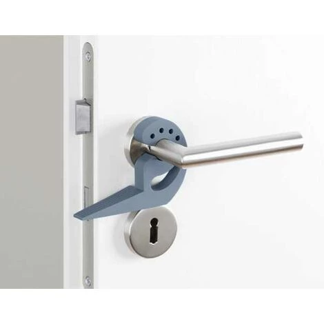 WENKO Multi-STOP Bleu Gris, Bloc Porte, Cale Porte, 11,8x7,7x2,5 Cm 7 WENKO Multi-STOP Bleu Gris, Bloc Porte, Cale Porte, 11,8x7,7x2,5 Cm – Image 5