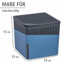 WENKO Déshumidificateur D'air, Absorbeur D'humidité, Cube, 500 G, Chlorure De Calcium - Plastique, 13x13x13 Cm, Bleu - Anthracite 11 WENKO Déshumidificateur D'air, Absorbeur D'humidité, Cube, 500 G, Chlorure De Calcium - Plastique, 13x13x13 Cm, Bleu - Anthracite -WENKO Soldes 42006501 5