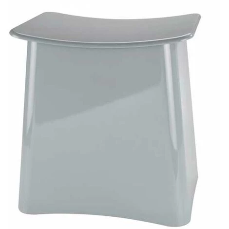 WENKO Tabouret Panier à Linge Wing, Panier à Linge Sale Avec Sac à Linge Amovible, Charge 120kg, Capacité 33L, Plastique, 45x48x33 Cm, Gris 3 WENKO Tabouret Panier à Linge Wing, Panier à Linge Sale Avec Sac à Linge Amovible, Charge 120kg, Capacité 33L, Plastique, 45x48x33 Cm, Gris