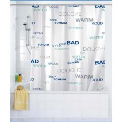 WENKO Rideau De Douche Water