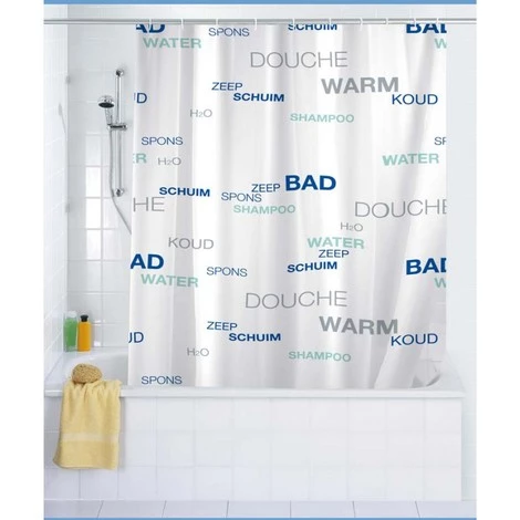 WENKO Rideau De Douche Water 3 WENKO Rideau De Douche Water