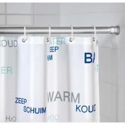WENKO Barre De Douche Télescopique 110-185cm,chromé