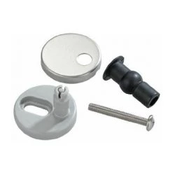 Wenko 290222100 Kit De Fixation Fix-Clip Pour Siège WC Acier Inoxydable Import Allemagne