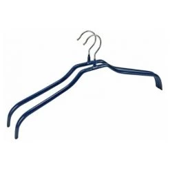 Wenko - 10321211100 - Cintre Slim 41 - Revêtement Plastique - Bleu Nuit