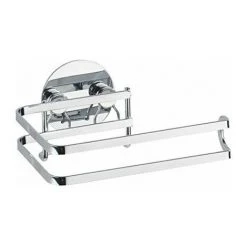 WENKO Dérouleur Papier WC Turbo-Loc, Acier Inox -WENKO Soldes 50827133 2