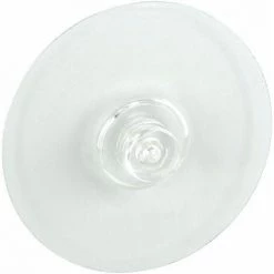Wenko 54814100 Adaptateur Static-Loc Transparent, Lot De 2 Pièces, : 6 Cm