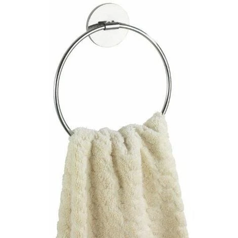 Wenko 18771100 Turbo-Loc Porte Serviette Anneau Chrome 3 Wenko 18771100 Turbo-Loc Porte Serviette Anneau Chrome