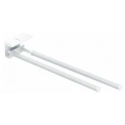 Wenko 18569100 Porte Serviettes 2 Barres Télescopiques