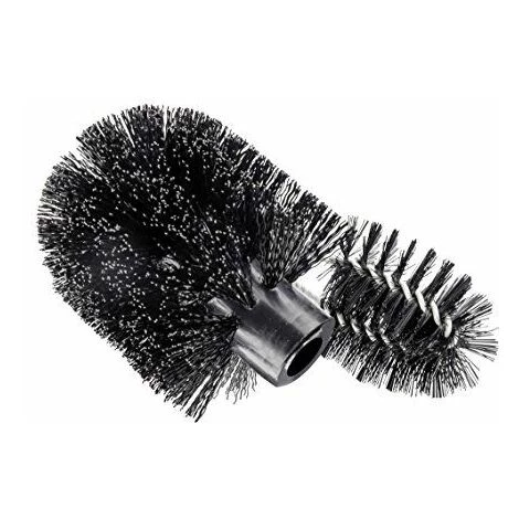 Wenko 22235100Tête De Brosse De Rechange Pour Brosse WC De Bord Garnituren Nettoyant Et Support, Plastique, Noir, 8x 8x 9,5cm 3 Wenko 22235100Tête De Brosse De Rechange Pour Brosse WC De Bord Garnituren Nettoyant Et Support, Plastique, Noir, 8x 8x 9,5cm