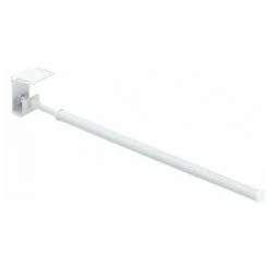 Wenko 18568100 Porte Serviettes 1 Barre Télescopique