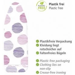 WENKO Housse Table à Repasser Basic Pro S, Housse Table à Repasser Pour Centrale Vapeur, Housse Extra épaisse, Ruban élastique, Coton Eco-Tex Standard, 112x33 Cm, Multicolore 11 WENKO Housse Table à Repasser Basic Pro S, Housse Table à Repasser Pour Centrale Vapeur, Housse Extra épaisse, Ruban élastique, Coton Eco-Tex Standard, 112x33 Cm, Multicolore -WENKO Soldes 50901941 5
