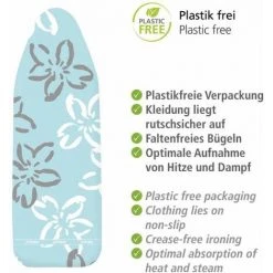 WENKO Housse Table à Repasser Comfort XL, Housse Table à Repasser Pour Centrale Vapeur, Housse Extra épaisse, Ruban élastique, Coton Eco-Tex Standard, 140x48 Cm, Multicolore 11 WENKO Housse Table à Repasser Comfort XL, Housse Table à Repasser Pour Centrale Vapeur, Housse Extra épaisse, Ruban élastique, Coton Eco-Tex Standard, 140x48 Cm, Multicolore -WENKO Soldes 50901973 5