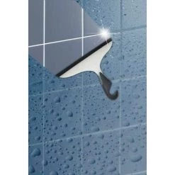 WENKO Raclette De Douche, Raclette Salle De Bain, Avec Crochet De Suspension, Loano, Lot De 2, Plastique, L23x17 Cm, Noir-Blanc 11 WENKO Raclette De Douche, Raclette Salle De Bain, Avec Crochet De Suspension, Loano, Lot De 2, Plastique, L23x17 Cm, Noir-Blanc -WENKO Soldes 51445517 5
