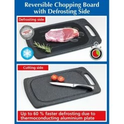 WENKO Planche à Décongeler Et à Découper - Longueur 40.5 Hauteur 1 Profondeur 24 Cm - Noir 9 WENKO Planche à Décongeler Et à Découper - Longueur 40.5 Hauteur 1 Profondeur 24 Cm - Noir -WENKO Soldes 51758679 4