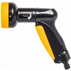 WENKO Pistolet D’arrosage - Longueur 14 Hauteur 21 Profondeur 7 Cm - Noir