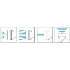 WENKO Pistolet D’arrosage - Longueur 14 Hauteur 21 Profondeur 7 Cm - Noir 9 WENKO Pistolet D’arrosage - Longueur 14 Hauteur 21 Profondeur 7 Cm - Noir -WENKO Soldes 51758680 4