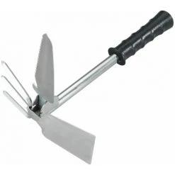 WENKO Accessoire Jardinage Multifonctionnel Avec Manche Télescopique - Longueur 145 Hauteur 0.9 Largeur 1.85cm - Gris Foncé 7 WENKO Accessoire Jardinage Multifonctionnel Avec Manche Télescopique - Longueur 145 Hauteur 0.9 Largeur 1.85cm - Gris Foncé -WENKO Soldes 52867446 3