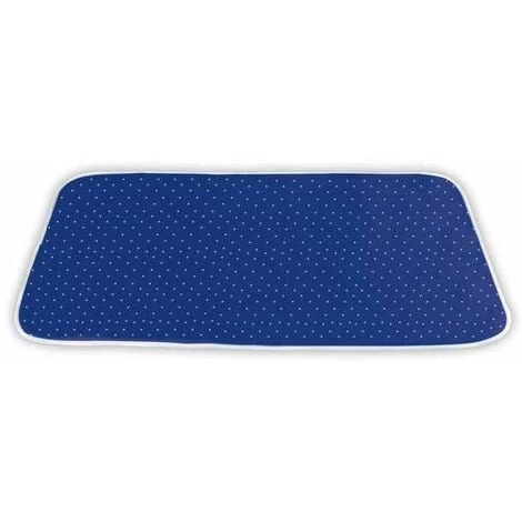 WENKO Nappe De Repassage, Couverture De Repassage, Repassage Rapide Sur Table Avec Réflexion De Chaleur, 5 Epaisseurs, Coton Eco Tex Standard, 100x65 Cm, Bleu 4 WENKO Nappe De Repassage, Couverture De Repassage, Repassage Rapide Sur Table Avec Réflexion De Chaleur, 5 Epaisseurs, Coton Eco Tex Standard, 100x65 Cm, Bleu – Image 2