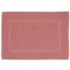 WENKO Tapis De Douche Paradise Rose Ancien, Tapis De Bain De Qualité, Particulièrement Absorbant & Facile à Entretenir, Tapis De Bain Doux, 100% Coton, Lavage & Séchage à La Machine, 50 X 70 Cm
