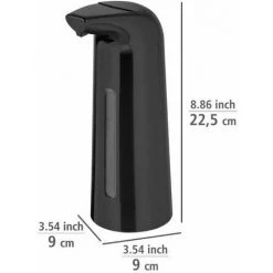 WENKO Distributeur De Désinfectant & Savon à Infrarouge Larino, Distribution Automatique Par Capteur, Convient Aussi Pour Du Savon Liquide, Sans Contact, Rechargeable, à Piles, 400 ml, 9 X 22,5 X 9 cm 10 WENKO Distributeur De Désinfectant & Savon à Infrarouge Larino, Distribution Automatique Par Capteur, Convient Aussi Pour Du Savon Liquide, Sans Contact, Rechargeable, à Piles, 400 ml, 9 X 22,5 X 9 cm -WENKO Soldes 55427507 4