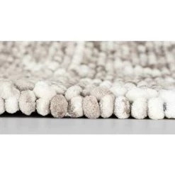 WENKO Tapis De Bain Urdu Taupe, Visuel Moderne à Effet Mêlé, Qualité Robuste, Entièrement Non-pelucheux, Absorption D'humidité Importante, Séchage Rapide, Lavable, Antidérapant, 55 X 65 Cm -WENKO Soldes 55427511 5