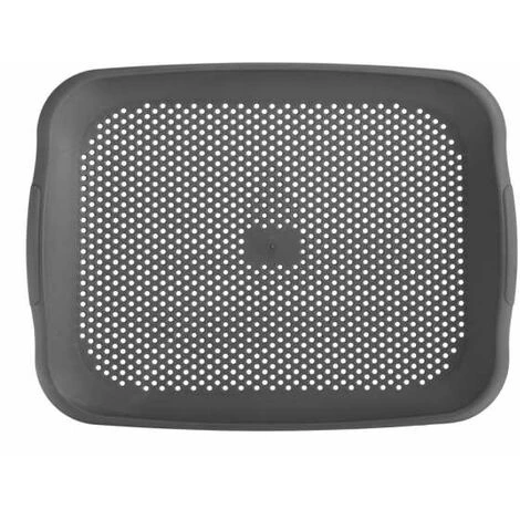 WENKO Égouttoir D'évier Shari, Support D'égouttage Et Planche à Découper, Propre Et Hygiénique, Utilisation Polyvalente, Compatible Lave-vaisselle, Dimensions 36,5 X 3 X 27 Cm, En PP, Gris 7 WENKO Égouttoir D'évier Shari, Support D'égouttage Et Planche à Découper, Propre Et Hygiénique, Utilisation Polyvalente, Compatible Lave-vaisselle, Dimensions 36,5 X 3 X 27 Cm, En PP, Gris – Image 5