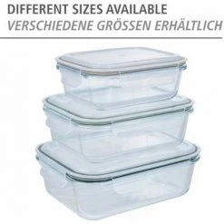 WENKO Boîte De Conservation Fraicheur Pacu 600 Ml En Verre, étanche, Avec Couvercle Et Joint En Silicone Pour Conserver Hermétiquement Au Réfrigérateur, Compacte, Empilable, 18 X 6,5 X 13 Cm 11 WENKO Boîte De Conservation Fraicheur Pacu 600 Ml En Verre, étanche, Avec Couvercle Et Joint En Silicone Pour Conserver Hermétiquement Au Réfrigérateur, Compacte, Empilable, 18 X 6,5 X 13 Cm -WENKO Soldes 55427522 5