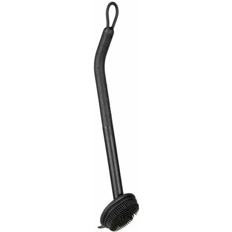WENKO Brosse De Lavage Cuvo, Poignée Ergonomique, Poils Courts Pour Un Nettoyage De Surfaces à Grandes Dimensions & Racleur Pour Retirer Des Résidus Tenaces, Lavable Au Lave-vaisselle, 31 X 6 Cm, Noir 3 WENKO Brosse De Lavage Cuvo, Poignée Ergonomique, Poils Courts Pour Un Nettoyage De Surfaces à Grandes Dimensions & Racleur Pour Retirer Des Résidus Tenaces, Lavable Au Lave-vaisselle, 31 X 6 Cm, Noir