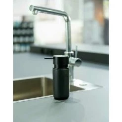 WENKO Distributeur De Savon Silo, Distributeur En Céramique Contenant Jusqu'à 250 ml De Savon Liquide, Liquide Vaisselle Ou Désinfectant Avec Pompe Extra-grande En Plastique ABS, ∅ 6,2 X 16,5 Cm 10 WENKO Distributeur De Savon Silo, Distributeur En Céramique Contenant Jusqu'à 250 ml De Savon Liquide, Liquide Vaisselle Ou Désinfectant Avec Pompe Extra-grande En Plastique ABS, ∅ 6,2 X 16,5 Cm -WENKO Soldes 55427525 4