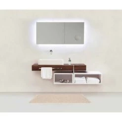 WENKO Tapis De Bain Mona Beige, Tapis Tendance Pour Salle De Bain à Motif De Tricot, 100% Coton, Accessoire De Bain Avec Dessous Antidérapant, 50 X 80 Cm, Utilisation Polyvalente, Lavable, Beige 7 WENKO Tapis De Bain Mona Beige, Tapis Tendance Pour Salle De Bain à Motif De Tricot, 100% Coton, Accessoire De Bain Avec Dessous Antidérapant, 50 X 80 Cm, Utilisation Polyvalente, Lavable, Beige -WENKO Soldes 55427544 3