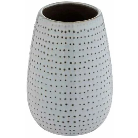 WENKO Porte Brosse à Dents Bellante, Gobelet Salle De Bain En Céramique De Haute Qualité, Surface émaillée à Petits Points, Céramique, (l/p X H) : Ø 8x12 Cm, Bleu Clair 3 WENKO Porte Brosse à Dents Bellante, Gobelet Salle De Bain En Céramique De Haute Qualité, Surface émaillée à Petits Points, Céramique, (l/p X H) : Ø 8x12 Cm, Bleu Clair