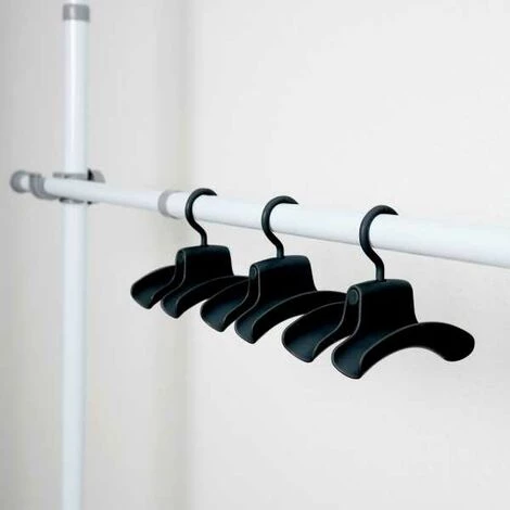 WENKO Support Sacs à Main Herkules, Accroche Sacs, Lot De 3, à Ranger Sur Des Tringles à Vêtements Ou Sur Le Système Télescopique Herkules, Donne Plus D'ordre Et De Visibilité, 9 X 12,5 X 14 Cm, Noir 5 WENKO Support Sacs à Main Herkules, Accroche Sacs, Lot De 3, à Ranger Sur Des Tringles à Vêtements Ou Sur Le Système Télescopique Herkules, Donne Plus D'ordre Et De Visibilité, 9 X 12,5 X 14 Cm, Noir – Image 3