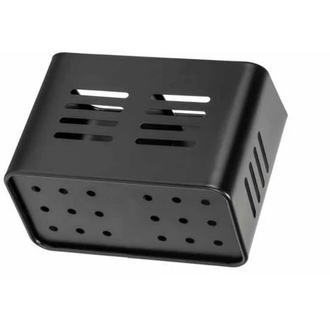 WENKO Panier à Couverts Baco, Corbeille Black Outdoor Kitchen En Métal Thermolaqué, Visuel élégant Noir Pour Le Rangement Des Couverts, Peut également Servir D'égouttoir à Couverts, 16 X 13,5 X 9 Cm 7 WENKO Panier à Couverts Baco, Corbeille Black Outdoor Kitchen En Métal Thermolaqué, Visuel élégant Noir Pour Le Rangement Des Couverts, Peut également Servir D'égouttoir à Couverts, 16 X 13,5 X 9 Cm – Image 5