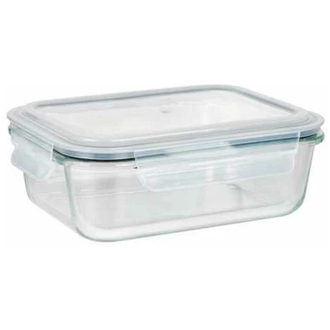 WENKO Boîte De Conservation Fraicheur Pacu 1 L En Verre, étanche, Avec Couvercle Et Joint En Silicone Pour Conserver Hermétiquement Au Réfrigérateur, Compacte, Empilable, 21 X 7,5 X 15 Cm 3 WENKO Boîte De Conservation Fraicheur Pacu 1 L En Verre, étanche, Avec Couvercle Et Joint En Silicone Pour Conserver Hermétiquement Au Réfrigérateur, Compacte, Empilable, 21 X 7,5 X 15 Cm