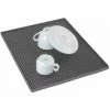 WENKO Tapis D'égouttage à Vaisselle Maxi, Tapis Extra Large En Caoutchouc à Picots Pour Sécher Vaisselle & Verres, Tapis D'évier En Plastique Haute Qualité, Compatible Lave-vaisselle, 40 X 30 Cm, Gris -WENKO Soldes 55427583 1