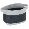 WENKO Corbeille En Feutre Bea S, Deux Anses Blanches, Fabriquée à Base De Feutre En Polyester Recyclé, Gris Foncé, Design Tissage Gris Clair, 80 % Polyester / 20 % Coton, 2,5 Litres, 18 X 13 X 12 Cm 1 WENKO Corbeille En Feutre Bea S, Deux Anses Blanches, Fabriquée à Base De Feutre En Polyester Recyclé, Gris Foncé, Design Tissage Gris Clair, 80 % Polyester / 20 % Coton, 2,5 Litres, 18 X 13 X 12 Cm -WENKO Soldes 55427584 1