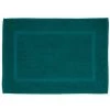 WENKO Tapis De Douche Paradise Vert Foncé, Tapis De Bain De Qualité, Particulièrement Absorbant & Facile à Entretenir, Tapis De Bain Doux, 100% Coton, Lavage & Séchage à La Machine, 50 X 70 Cm -WENKO Soldes 55427599 1