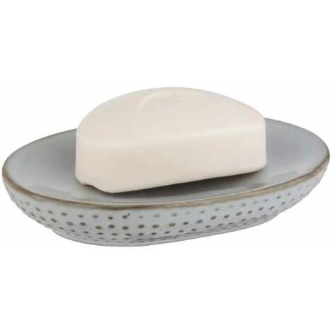 WENKO Porte Savon Bellante, Coupelle à Savon Pour Savons Solides, En Céramique Haute Qualité à La Surface émaillée Avec De Petits Points, 13,4 X 2,5 X 9,5 Cm, Bleu Clair 7 WENKO Porte Savon Bellante, Coupelle à Savon Pour Savons Solides, En Céramique Haute Qualité à La Surface émaillée Avec De Petits Points, 13,4 X 2,5 X 9,5 Cm, Bleu Clair – Image 5