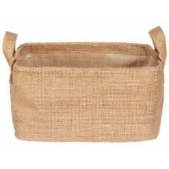 WENKO Panier De Rangement Juna M, Corbeille Décorative Pour Le Rangement Ordonné D'accessoires Comme P.ex. Des Vêtements, équipé De Deux Poignées, Matériau Extérieur 100 % Jute, 24 X 17 X 17 Cm, Brun 10 WENKO Panier De Rangement Juna M, Corbeille Décorative Pour Le Rangement Ordonné D'accessoires Comme P.ex. Des Vêtements, équipé De Deux Poignées, Matériau Extérieur 100 % Jute, 24 X 17 X 17 Cm, Brun -WENKO Soldes 55427607 4