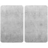 WENKO Protection Plaque De Cuisson Universal Beton, Couvre Plaque De Cuisson En Verre Effet Béton, Lot De 2, Verre Trempé, 30x52 Cm, Multicolore 2 WENKO Protection Plaque De Cuisson Universal Beton, Couvre Plaque De Cuisson En Verre Effet Béton, Lot De 2, Verre Trempé, 30x52 Cm, Multicolore -WENKO Soldes 55427629 1