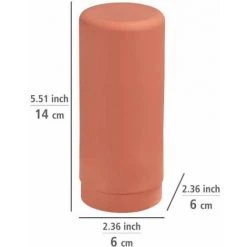 WENKO Distributeur De Liquide Vaisselle Easy Squeez-e Pour La Cuisine Rouge, Haut De Gamme, Dosage Facile, Distributeur De Savon En Silicone Anti-fuite, Contenance 250 ml, Ø 6 X 14 Cm, Rouge Tuile 10 WENKO Distributeur De Liquide Vaisselle Easy Squeez-e Pour La Cuisine Rouge, Haut De Gamme, Dosage Facile, Distributeur De Savon En Silicone Anti-fuite, Contenance 250 ml, Ø 6 X 14 Cm, Rouge Tuile -WENKO Soldes 55427632 4