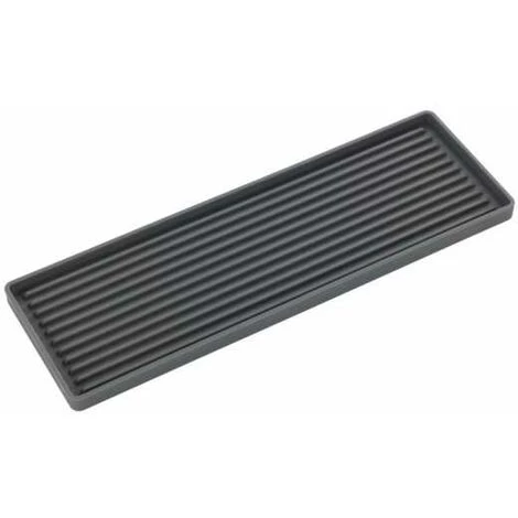 WENKO Support Pour évier Pico, Tapis En Caoutchouc Fin à Structure Rainurée Pour éponges, Savons Ou Liquide Vaisselle, Haute Qualité, Compatible Avec Le Lave-vaisselle, 24 X 1 X 8 Cm, Gris 3 WENKO Support Pour évier Pico, Tapis En Caoutchouc Fin à Structure Rainurée Pour éponges, Savons Ou Liquide Vaisselle, Haute Qualité, Compatible Avec Le Lave-vaisselle, 24 X 1 X 8 Cm, Gris