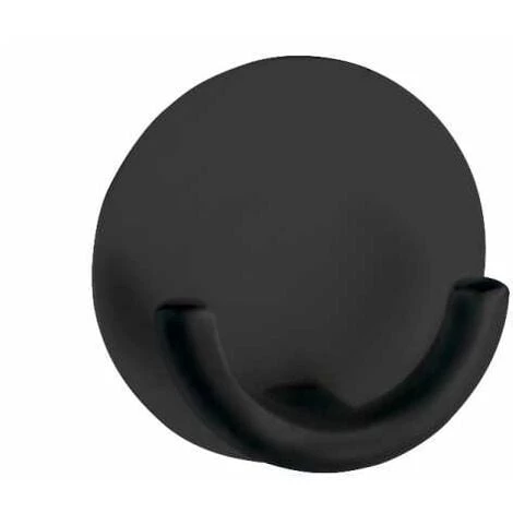 WENKO Crochet Mural Rondo, Crochet Autoadhésif En Acier Inoxydable, Fixation Facile Sans Perçage, Idéal Pour Cuisine, Salle De Bain Et Maison, (l/h X P) : Ø 5,5 X 2,5 Cm, Aspect Moderne Noir Mat 3 WENKO Crochet Mural Rondo, Crochet Autoadhésif En Acier Inoxydable, Fixation Facile Sans Perçage, Idéal Pour Cuisine, Salle De Bain Et Maison, (l/h X P) : Ø 5,5 X 2,5 Cm, Aspect Moderne Noir Mat